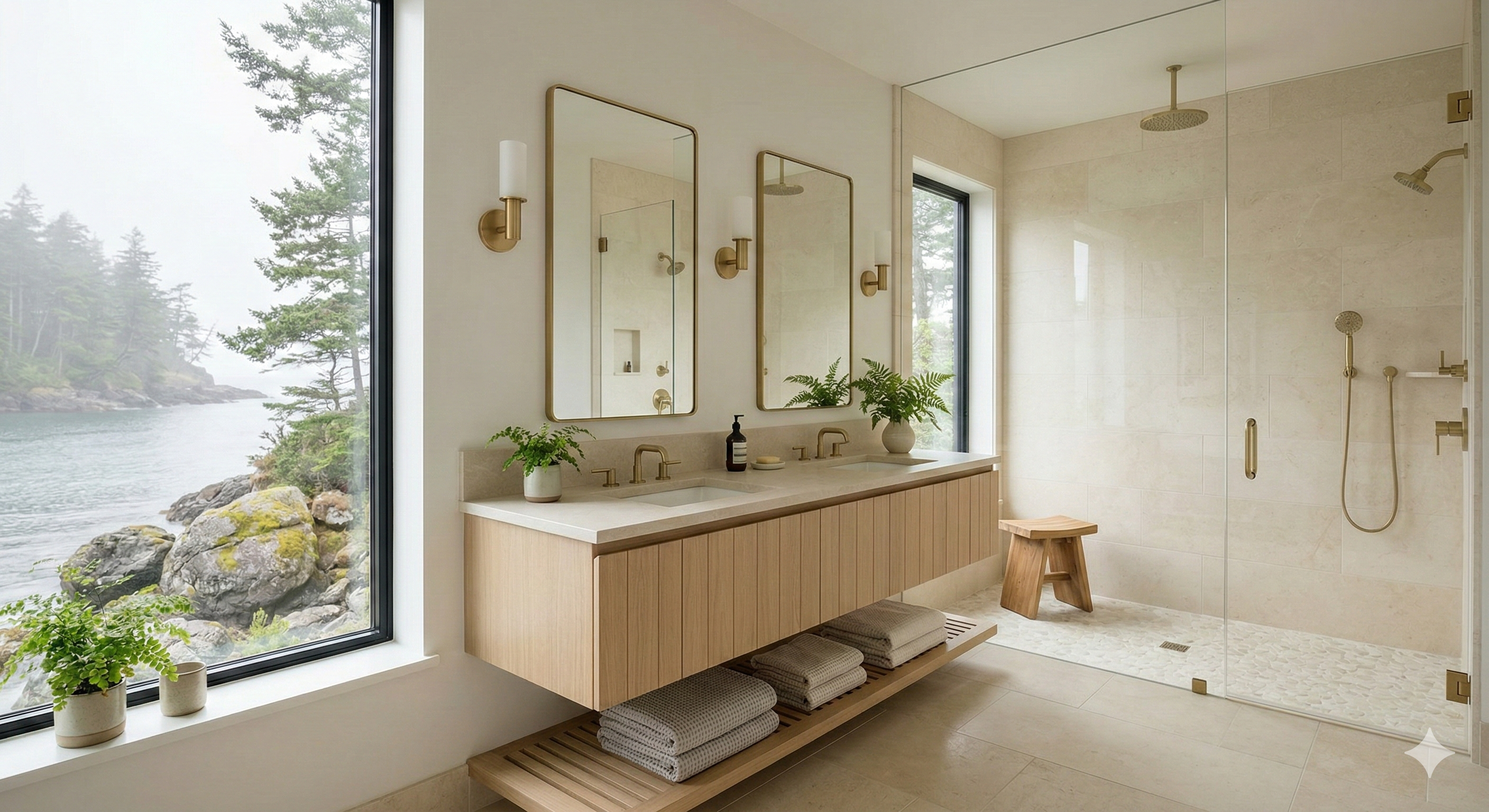 Spa-inspired luxury bathroom remodel