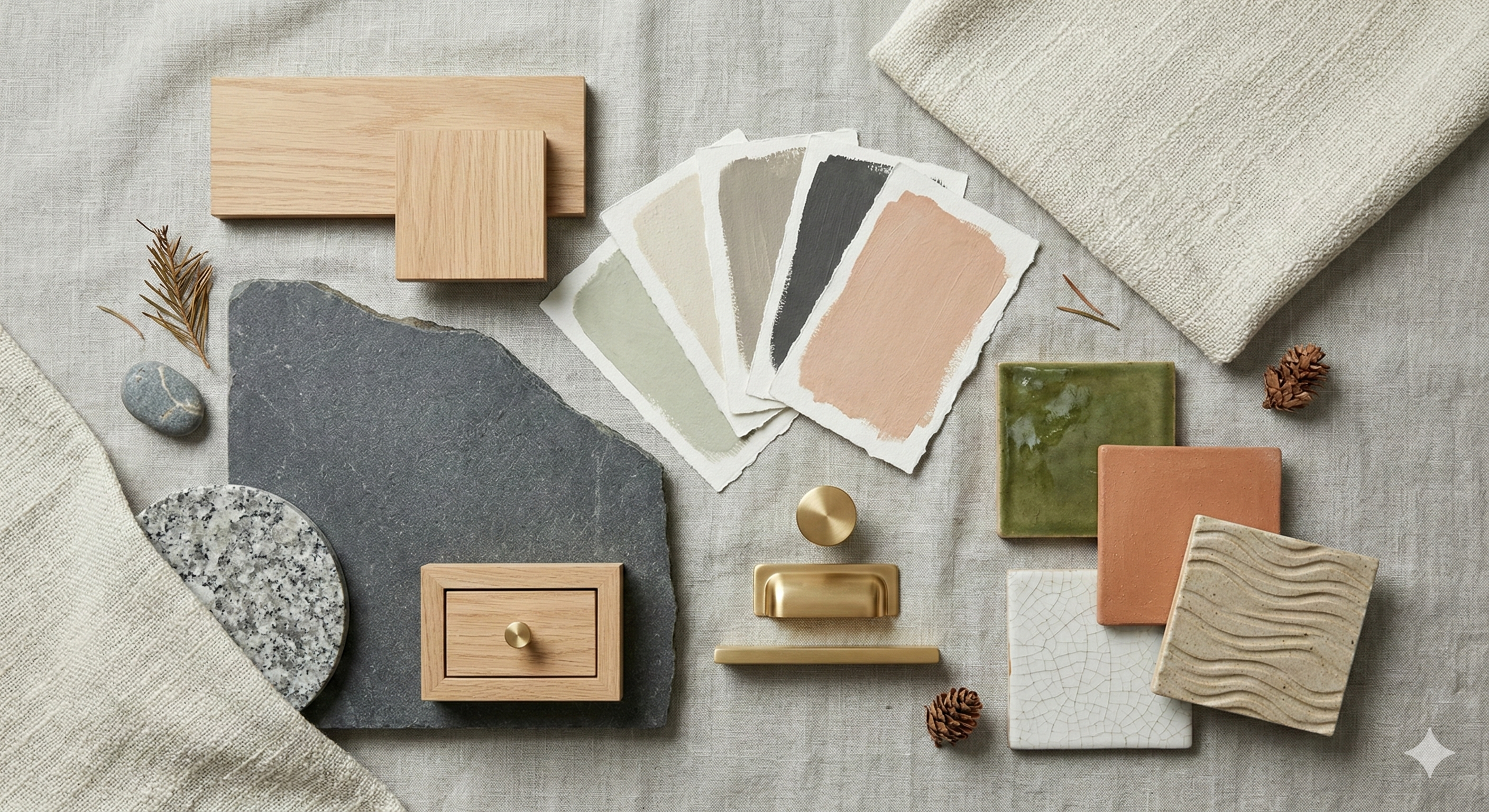 Curated Pacific Northwest remodel materials and finishes